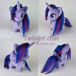 Size: 2000x2000 | Tagged: safe, artist:larsen toys, derpibooru import, twilight sparkle, twilight sparkle (alicorn), alicorn, pony, chibi, photo, plushie, pony plushie, solo