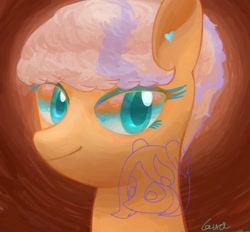 Size: 2048x1901 | Tagged: safe, artist:laurasrxfgcc, derpibooru import, oc, oc only, pony, cyan eyes, icon, shading, solo, whit mane