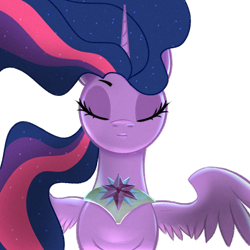 Size: 1080x1080 | Tagged: safe, artist:杏银花开, derpibooru import, twilight sparkle, twilight sparkle (alicorn), alicorn, pony, png, simple background, solo, transparent background