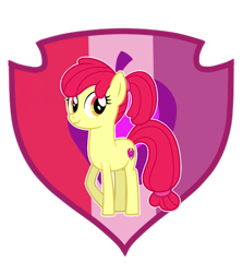 Size: 949x1070 | Tagged: safe, artist:doodledaydreamer-mlp, derpibooru import, apple bloom, earth pony, pony, apple bloom's cutie mark, bow, cutie mark, exploitable meme, female, filly, foal, hair bow, looking at you, raised hoof, raised leg, simple background, solo, tail, tail bow, teenage apple bloom, teenager, the cmc's cutie marks, transparent background