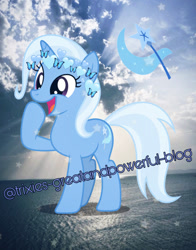 Size: 640x818 | Tagged: safe, artist:cadenceconfessions, derpibooru import, trixie, pony, unicorn, collage, female, mare, photo, solo