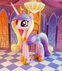 Size: 742x850 | Tagged: safe, artist:krowzivitch, derpibooru import, princess cadance, pony, figurine, irl, photo, solo