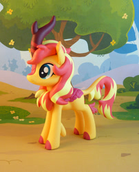 Size: 686x850 | Tagged: safe, artist:krowzivitch, derpibooru import, sunset shimmer, kirin, figurine, irl, kirin sunset, kirin-ified, photo, solo, species swap