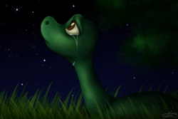 Size: 1200x800 | Tagged: safe, artist:millefaller, derpibooru import, oc, oc only, earth pony, pony, bust, cloud, crying, earth pony oc, female, looking up, mare, night, outdoors, solo, stars