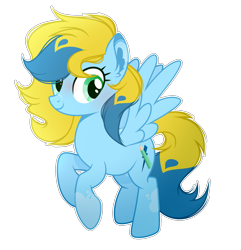 Size: 2480x2568 | Tagged: safe, artist:magicallightsentryyt, derpibooru import, oc, oc:brush prism, pegasus, pony, female, mare, simple background, solo, transparent background