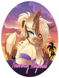 Size: 1600x2096 | Tagged: safe, artist:pvrii, derpibooru import, oc, oc:heavenly hazelnut, anthro, pegasus, female, solo