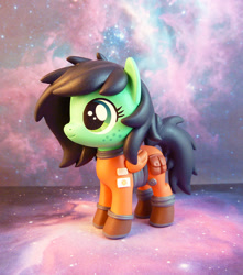 Size: 750x850 | Tagged: safe, artist:krowzivitch, derpibooru import, oc, oc:anon filly, pony, female, figurine, filly, foal, irl, photo, solo, spacesuit