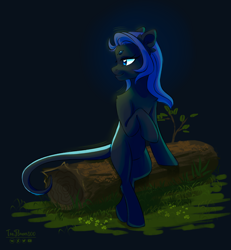 Size: 2546x2758 | Tagged: safe, artist:teaflower300, derpibooru import, oc, oc only, earth pony, pony, long tail, solo, tail