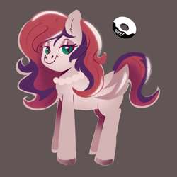 Size: 2700x2700 | Tagged: safe, artist:poxy_boxy, derpibooru import, oc, oc only, oc:evening prose, pegasus, female, freckles, jewelry, mare, necklace, pearl necklace, solo