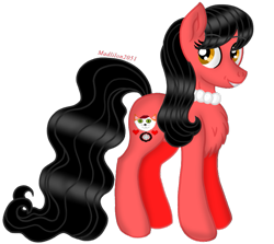 Size: 799x713 | Tagged: safe, artist:madlilon2051, derpibooru import, oc, oc only, earth pony, pony, base used, chest fluff, eyelashes, female, jewelry, mare, necklace, pearl necklace, simple background, solo, transparent background