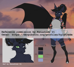 Size: 2374x2160 | Tagged: safe, artist:kanashimi, derpibooru import, oc, anthro, bat pony, reference sheet