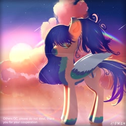 Size: 2340x2340 | Tagged: safe, derpibooru import, oc, oc only, oc:lanni feather, pegasus, pony, female, high res, looking at you, mare, pegasus oc, solo