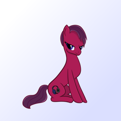 Size: 1024x1024 | Tagged: safe, artist:sundust, derpibooru import, oc, oc only, earth pony, pony, cutie mark, earth pony oc, gradient background, looking at you, male, simple background, sitting, smiling, solo, stallion