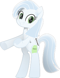 Size: 2121x2747 | Tagged: safe, artist:lincolnbrewsterfan, derpibooru exclusive, derpibooru import, oc, oc:albany, pony, my little pony: the movie, .svg available, ban, ban pony, bipedal, derpibooru, derpibooru ponified, green eyes, grin, heart, heart hoof, hoofy-kicks, lifted leg, looking at you, meta, movie accurate, pointing, ponified, raised hoof, raised leg, raised tail, rearing, simple background, smiling, smiling at you, solo, standing, svg, tail, transparent background, vector