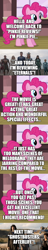 Size: 500x2593 | Tagged: safe, derpibooru import, edit, edited screencap, screencap, pinkie pie, comic:pinkie reviews, comic, ghostbusters, marvel cinematic universe, movie review, screencap comic