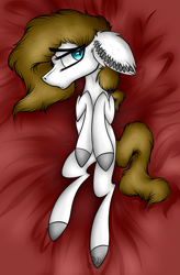 Size: 1957x2977 | Tagged: safe, artist:beamybutt, derpibooru import, oc, oc only, oc:chaos, earth pony, pony, colored hooves, ear fluff, ears, earth pony oc, floppy ears, male, simple background, solo, stallion