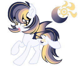 Size: 799x672 | Tagged: safe, artist:madlilon2051, derpibooru import, oc, oc only, bat pony, pony, base used, bat pony oc, bat wings, eyelashes, female, mare, open mouth, raised hoof, raised leg, simple background, smiling, solo, transparent background, wings