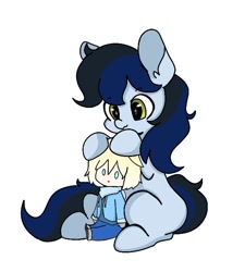 Size: 584x649 | Tagged: safe, derpibooru import, oc, oc only, earth pony, pony, 2022 community collab, derpibooru community collaboration, earth pony oc, eyebrows, eyebrows visible through hair, oc name needed, simple background, smiling, white background