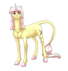 Size: 2160x2260 | Tagged: safe, artist:anelaponela, derpibooru import, oc, oc only, oc:agricola, unicorn, 2022 community collab, chest fluff, derpibooru community collaboration, female, horn, leonine tail, mare, simple background, solo, tail, transparent background, unicorn oc