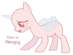 Size: 1253x949 | Tagged: safe, artist:klewgcg, derpibooru import, oc, oc only, alicorn, pony, alicorn oc, bald, base, eyelashes, female, horn, mare, sad, solo, wings