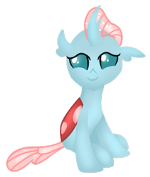 Size: 1021x1200 | Tagged: safe, derpibooru import, ocellus, changedling, changeling, cute, diaocelles, simple background, smiling, solo, transparent background