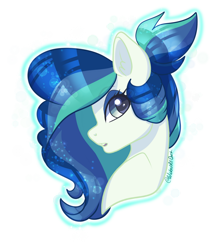 Size: 1024x1170 | Tagged: safe, artist:wicked-red-art, derpibooru import, oc, oc:seamist serenade, pony, bust, female, mare, portrait, simple background, solo, transparent background