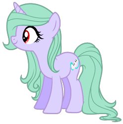 Size: 936x944 | Tagged: safe, alternate version, artist:gihhbloonde, derpibooru import, oc, oc only, pony, unicorn, base used, eyelashes, female, horn, mare, simple background, smiling, solo, transparent background, unicorn oc