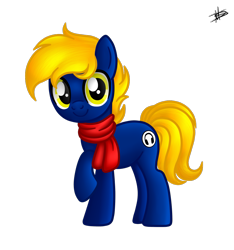 Size: 1191x1272 | Tagged: safe, artist:princessmoonsilver, derpibooru import, oc, oc:perfect drop, earth pony, pony, base used, clothes, male, scarf, simple background, solo, stallion, transparent background