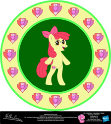 Size: 3468x3867 | Tagged: safe, artist:strykarispeeder, derpibooru import, apple bloom, earth pony, pony, bipedal, female, filly, foal, open mouth, simple background, solo, transparent background