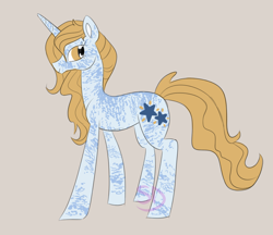 Size: 1012x874 | Tagged: safe, artist:sallindaemon, derpibooru import, oc, oc only, oc:bluevein, pony, unicorn, female, mare, solo