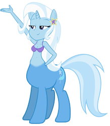 Size: 774x889 | Tagged: safe, artist:205tob, derpibooru import, trixie, centaur, equestria girls, simple background, solo, transparent background