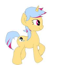 Size: 1099x1099 | Tagged: safe, artist:discocade, derpibooru import, oc, oc only, oc:galaxy chaos, pony, unicorn, 2022 community collab, derpibooru community collaboration, female, simple background, solo, transparent background