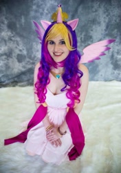 Size: 1075x1531 | Tagged: safe, artist:yashuntafun, derpibooru import, princess cadance, human, clothes, cosplay, costume, irl, irl human, photo