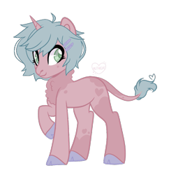 Size: 745x769 | Tagged: safe, artist:necrophilifox, derpibooru import, oc, oc only, pony, unicorn, base used, female, leonine tail, mare, raised hoof, raised leg, simple background, smiling, solo, tail, transparent background