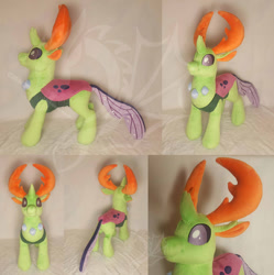Size: 600x602 | Tagged: safe, artist:fire-topaz, derpibooru import, thorax, changedling, changeling, irl, king thorax, male, photo, plushie, solo