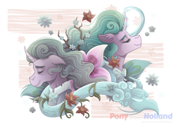 Size: 1165x827 | Tagged: safe, artist:kikirdcz, derpibooru import, mistmane, pony, duality, ponycon holland