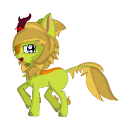 Size: 1191x1192 | Tagged: safe, derpibooru import, oc, oc only, oc:spring birch, kirin, 2022 community collab, derpibooru community collaboration, kirin oc, simple background, solo, transparent background