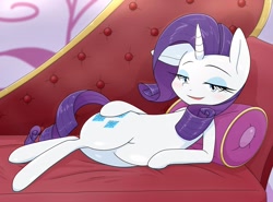 Size: 2117x1567 | Tagged: safe, artist:batipin, derpibooru import, rarity, pony, unicorn, draw me like one of your french girls, looking at you, open mouth
