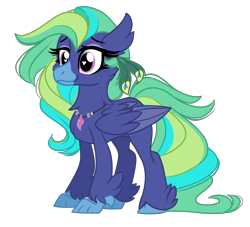Size: 3146x2861 | Tagged: safe, artist:emberslament, derpibooru import, oc, oc only, oc:plumeria blossom, hippogriff, heart eyes, hippogriff oc, simple background, solo, transparent background, wingding eyes