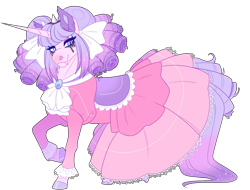 Size: 2100x1600 | Tagged: safe, artist:uunicornicc, derpibooru import, oc, pony, unicorn, clothes, dress, female, mare, simple background, solo, transparent background