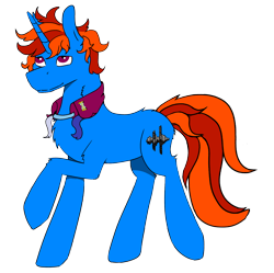 Size: 2430x2417 | Tagged: safe, artist:hrabiadeblacksky, derpibooru import, oc, oc only, oc:whirling flow, pony, unicorn, 2022 community collab, derpibooru community collaboration, do not steal, horn, male, simple background, solo, stallion, transparent background, unicorn oc