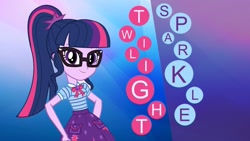 Size: 1365x768 | Tagged: safe, artist:asrafpie, derpibooru import, sci-twi, twilight sparkle, equestria girls, wallpaper