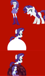 Size: 1920x3244 | Tagged: safe, derpibooru import, rarity, pony, unicorn, equestria girls, 1000 hours in ms paint, didn't even try, endosoma, female, inside stomach, low effort, mare, non-fatal vore, raripred, rariprey, stomach noise, vore