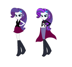 Size: 806x742 | Tagged: safe, artist:sunmint234, derpibooru import, rarity, human, equestria girls, beautiful, black, clothes, dc superhero girls, dress, eye, eyes, hair, hero, humanized, pink, shoes, simple background, solo, spoilers for another series, superhero, transparent background, white, zatanna, zee zatara