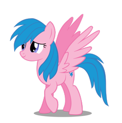 Size: 2442x2456 | Tagged: safe, artist:invisibleink, derpibooru import, firefly, pegasus, pony, g1, female, g1 to g4, generation leap, high res, simple background, transparent background, vector