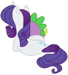 Size: 1460x1620 | Tagged: safe, artist:georgegarza01, derpibooru import, rarity, spike, female, male, shipping, simple background, sparity, straight, transparent background, vector