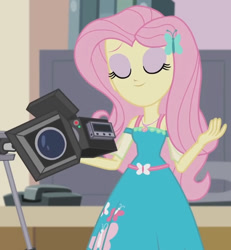 Size: 1594x1723 | Tagged: safe, derpibooru import, screencap, fluttershy, better together, equestria girls, outtakes (episode), cropped, solo