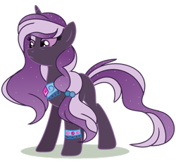 Size: 1280x1176 | Tagged: safe, artist:venomtwt-artistowo, derpibooru import, oc, oc only, pony, unicorn, female, frown, full body, horn, mare, shadow, show accurate, simple background, solo, standing, tail, transparent background, unicorn oc