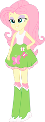 Size: 1280x3432 | Tagged: safe, artist:marcorulezzz, derpibooru import, fluttershy, equestria girls, simple background, solo, transparent background, vector