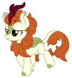 Size: 3097x3333 | Tagged: safe, artist:third uncle, derpibooru import, autumn blaze, kirin, sounds of silence, awwtumn blaze, cute, female, high res, mare, pose, simple background, smiling, solo, transparent background, vector